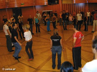 Salsa Festival Kärnten: Rueda-Workshop (click to enlarge)